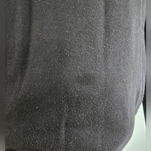 Victoria Secret PINK Black Quarter-Zip Pullover with Pink Logo - Picture 3 of 11